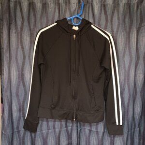 Prospirit Black hoodie with white stripes - Size M